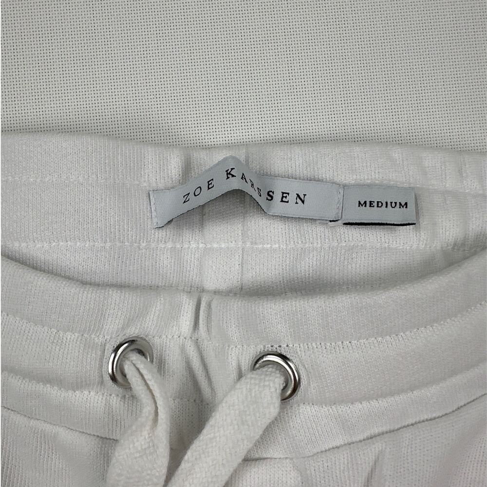 Zoe Karssen - ZKRSSN Crew Sweatshirt & Matching Sweatpants in White Blue & Red - Picture 7 of 8